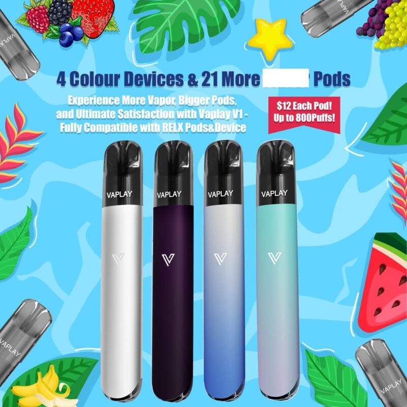 Vaplay vapes - Compact Design