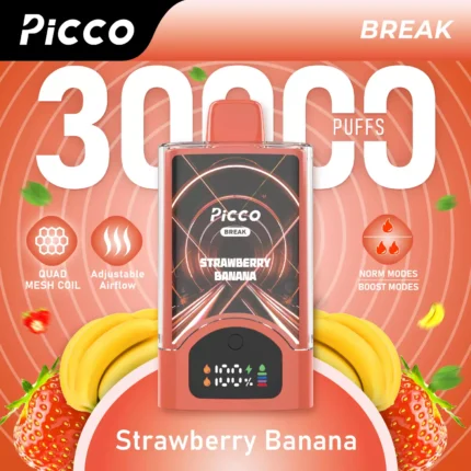 PICCO BREAK 30000 - Strawberry Banana