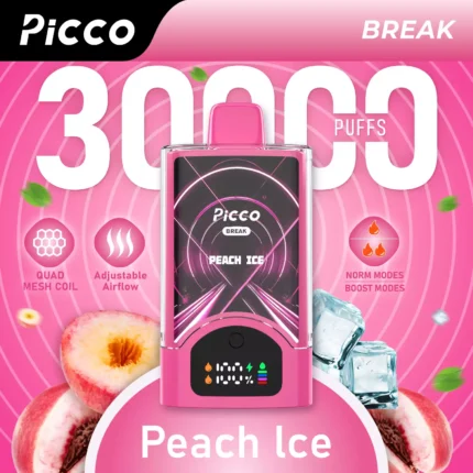 PICCO BREAK 30000 - Peach Ice