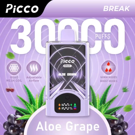 PICCO BREAK 30000 - Aloe Grape