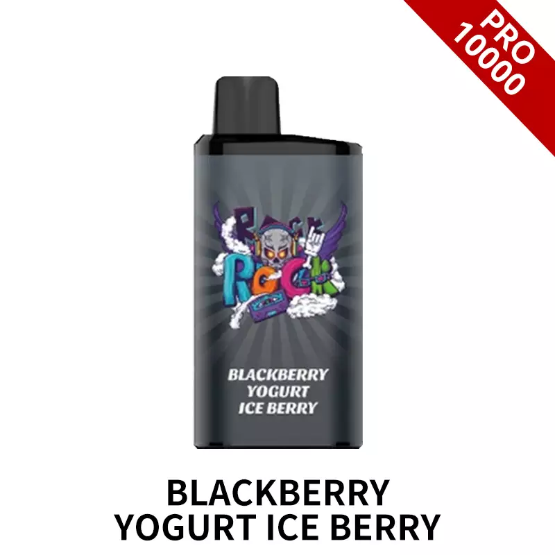 Blackberry yogurt ice berry